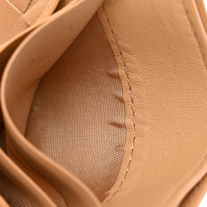 Bottega Veneta Nappa Intrecciato Card Holder Almond 9 of 12