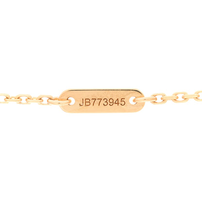 Van Cleef & Arpels 18K Yellow Gold Diamond Mini Frivole Pendant Necklace 4 of 6
