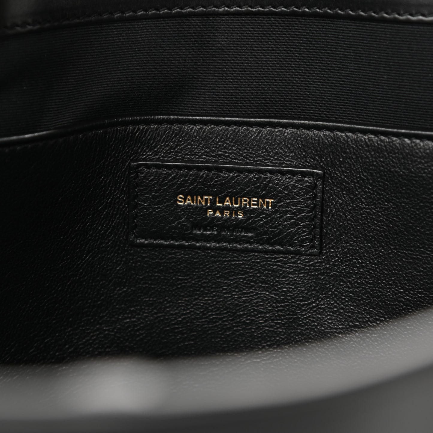 Calfskin Raffia Medium Shopper Tote Black