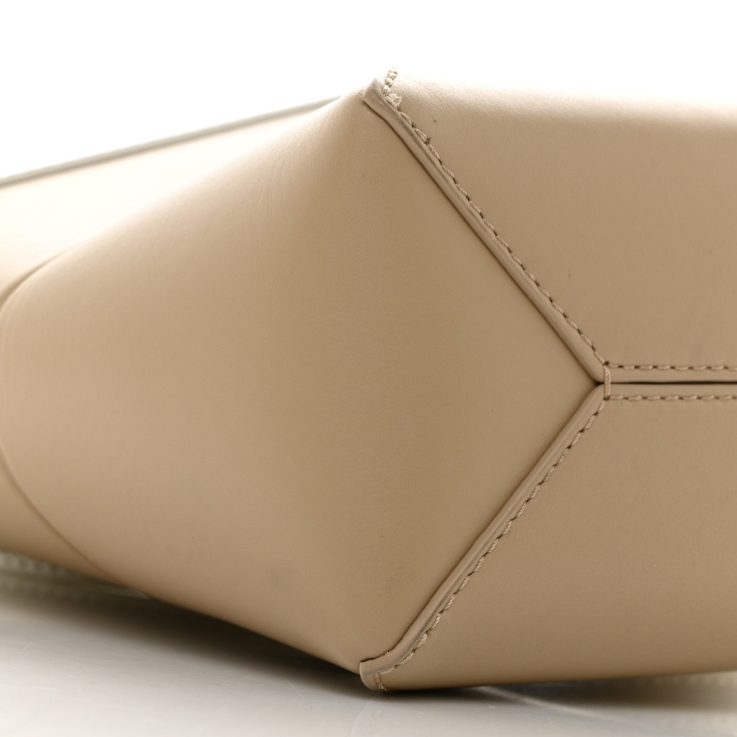 Loewe Shiny Calfskin Mini Puzzle Fold Tote Soft White Paper Craft 9 of 10
