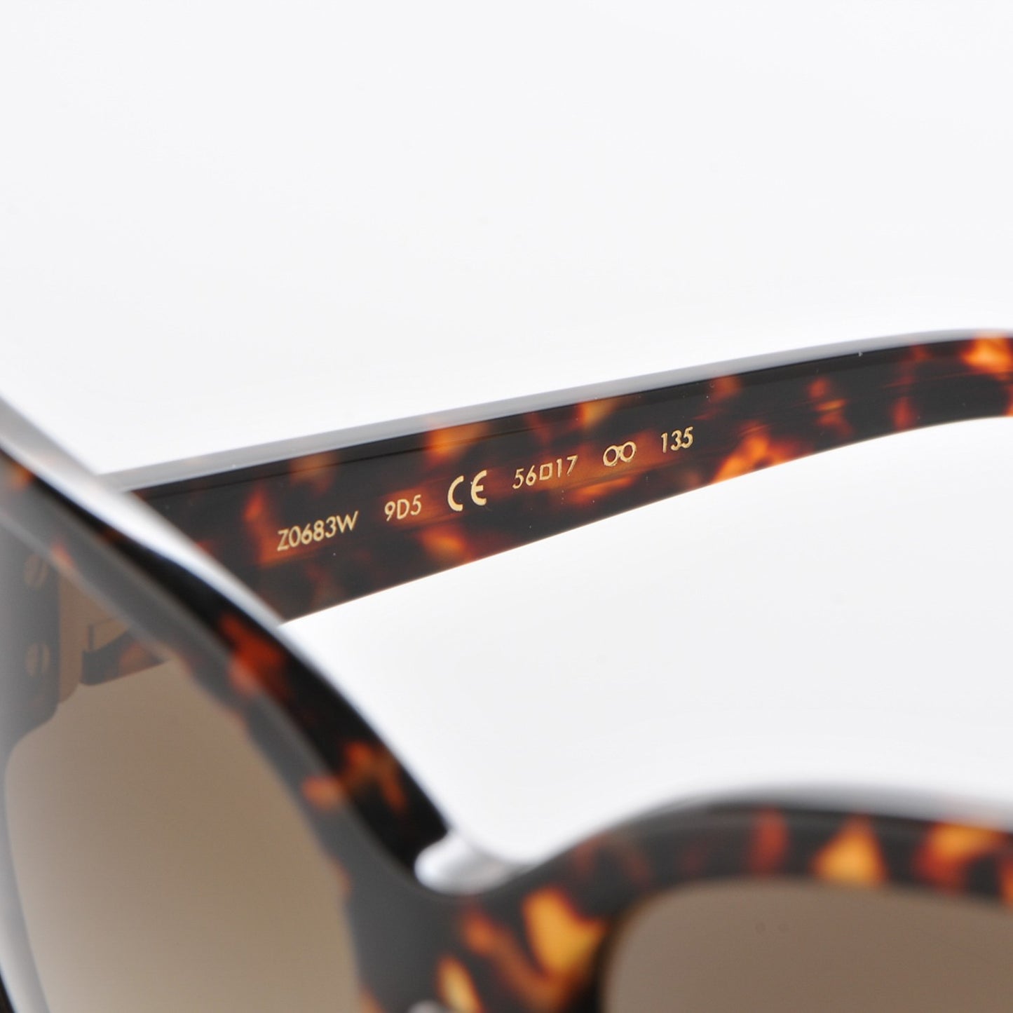 Soupcon Cat Eye Sunglasses Z0683W Dark Tortoise