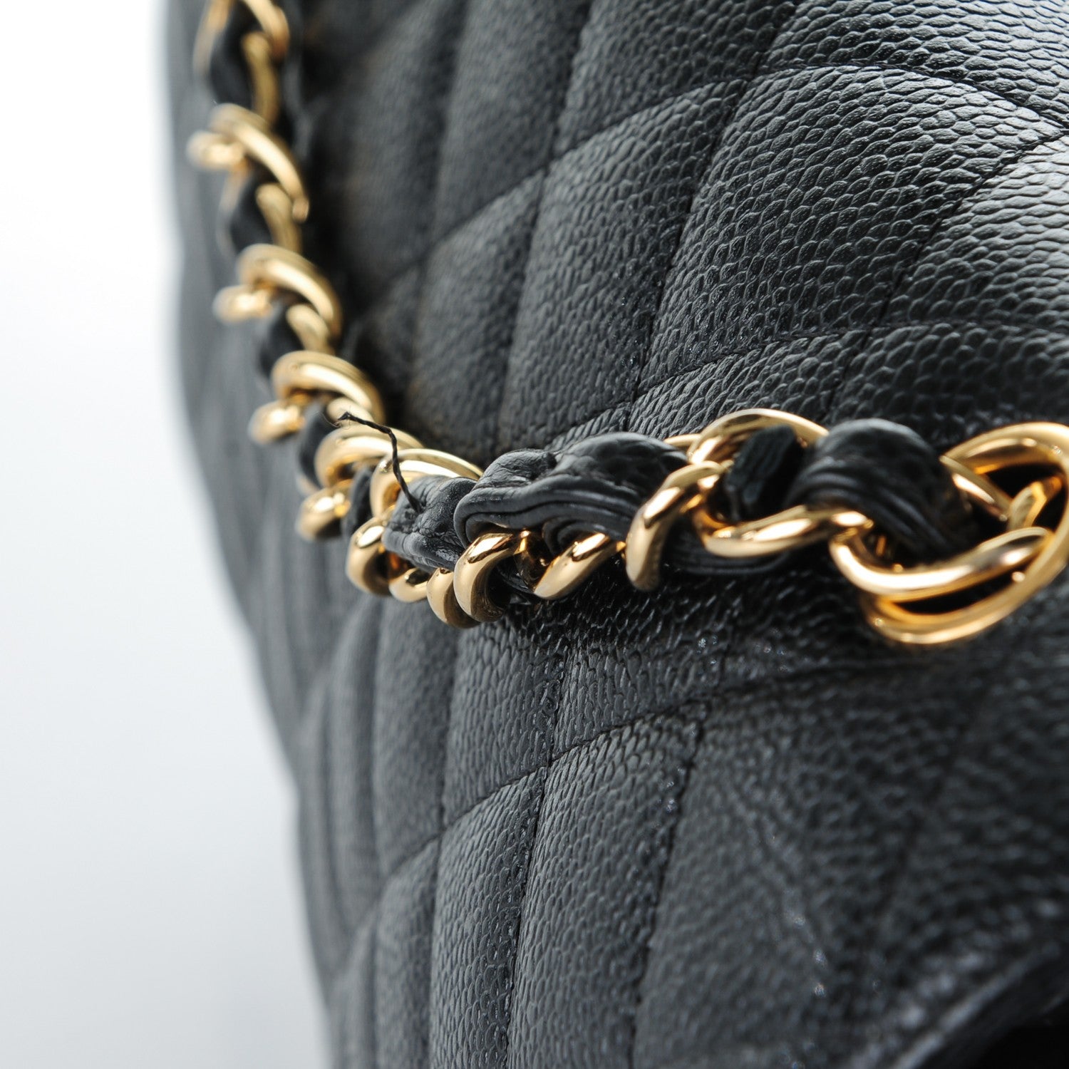 Chanel Caviar Quilted Maxi Double Flap Black 6 of 9