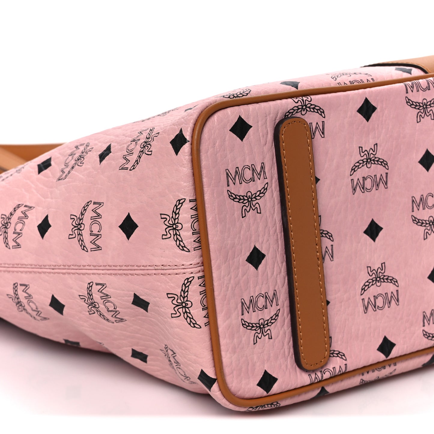 Visetos Medium Anya Zip Top Shopper Tote Soft Pink