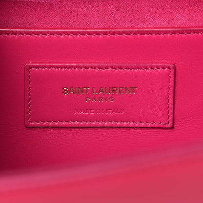 Saint Laurent Smooth Calfskin Medium Classic Monogram Kate Tassel Satchel Fuchsia 6 of 18