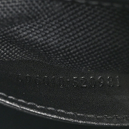 Gucci GG Supreme Monogram Appia Calfskin Web Mini Tote Bag Black 7 of 10