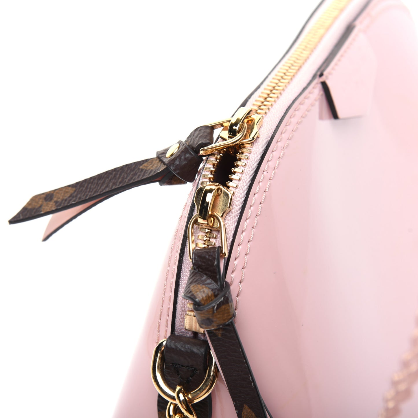 Vernis Monogram Alma Mini Rose Ballerine