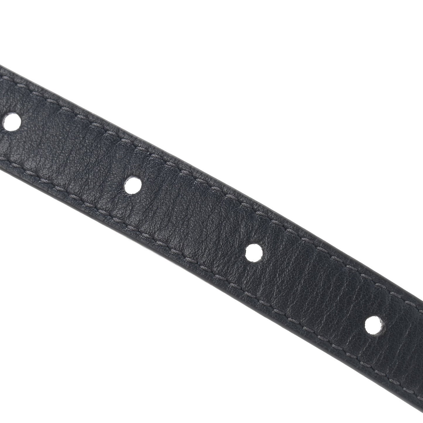Oblique Saddle Belt Bag Blue