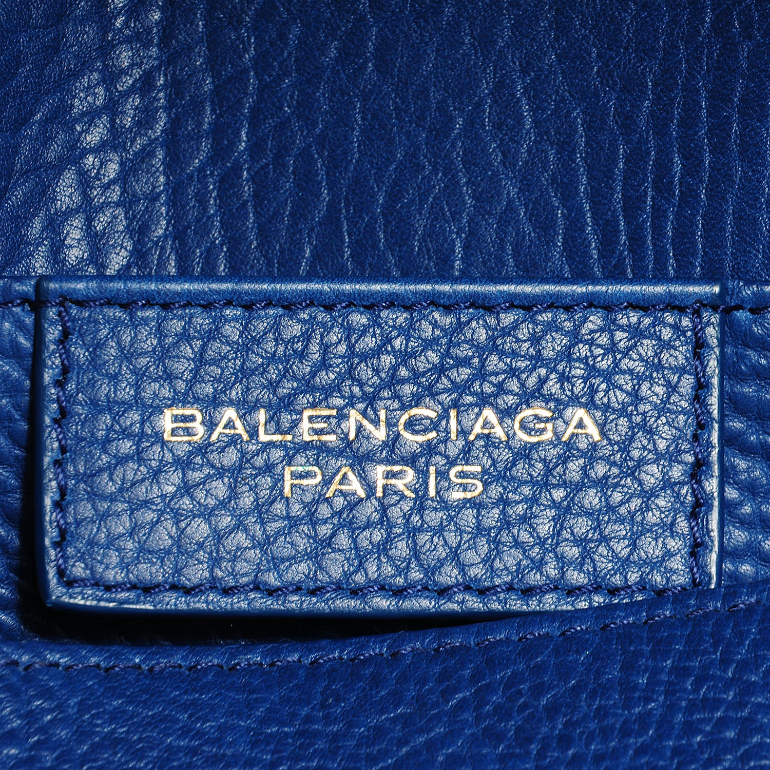 Balenciaga Grained Calfskin S Tube Bleu Nautique 6 of 8