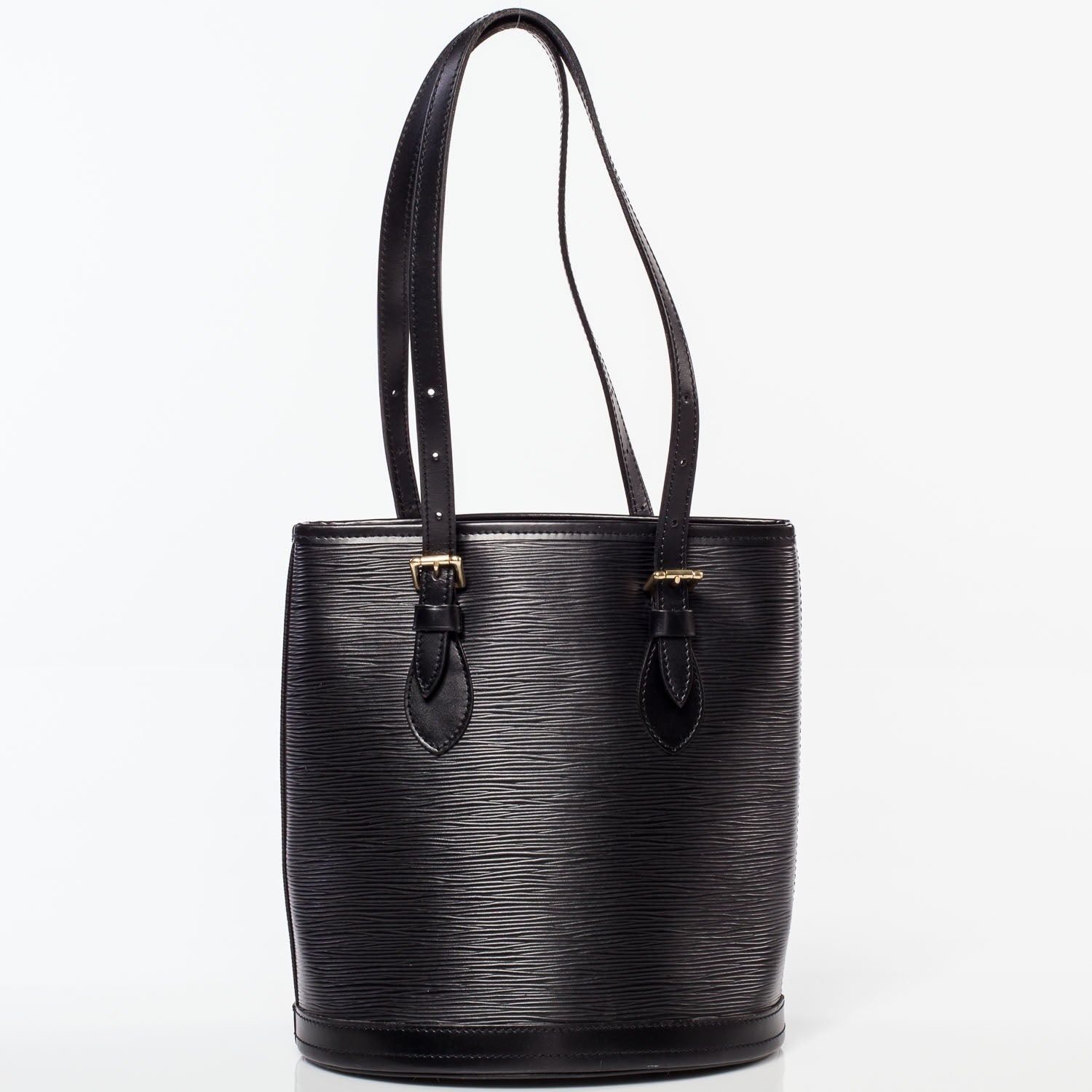 Louis Vuitton Epi Petit Bucket 23 Black 3 of 8
