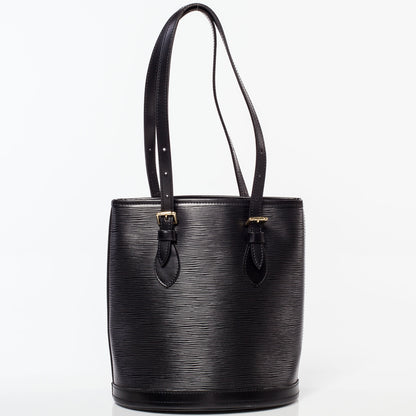 Louis Vuitton Epi Petit Bucket 23 Black 3 of 8