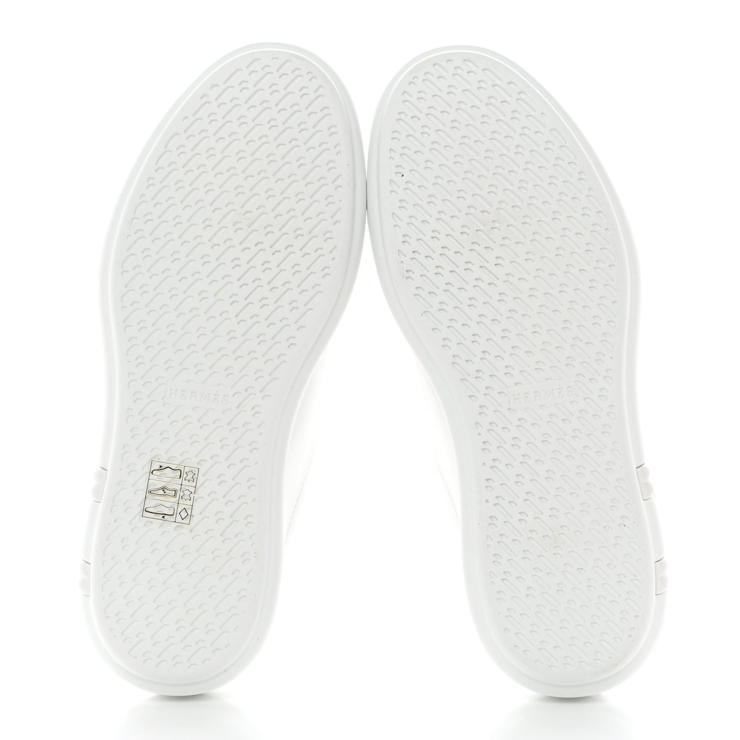 Calfskin Womens Happy Sneakers 35 White