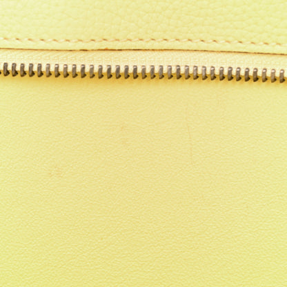 Celine Drummed Calfskin Suede Medium Trapeze Butter 12 of 24