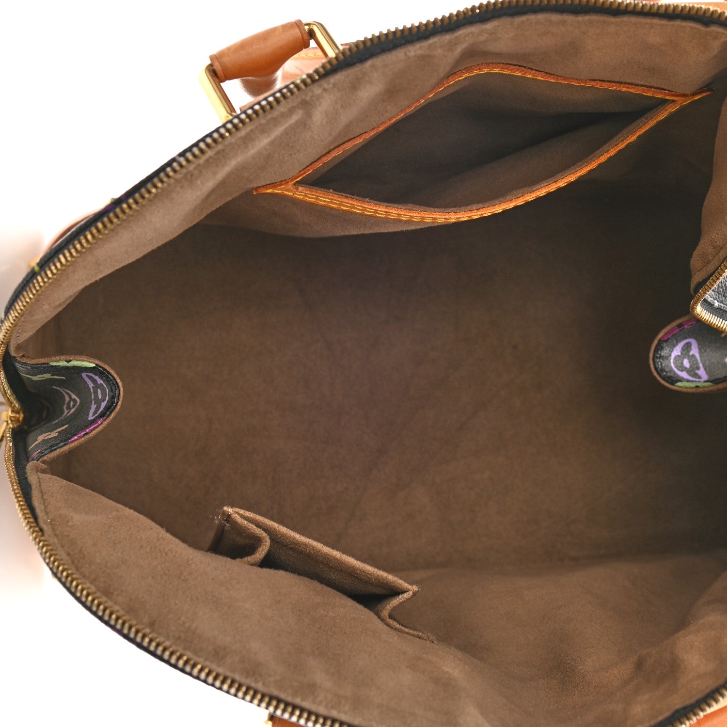 Louis Vuitton Monogram Multicolor Alma Black 5 of 8