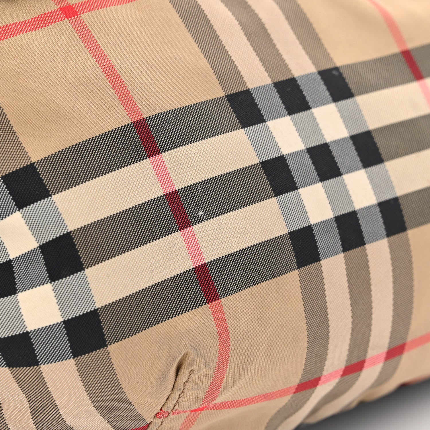Burberry Nylon Vintage Check Sonny Bum Bag Archive Beige Black 9 of 10