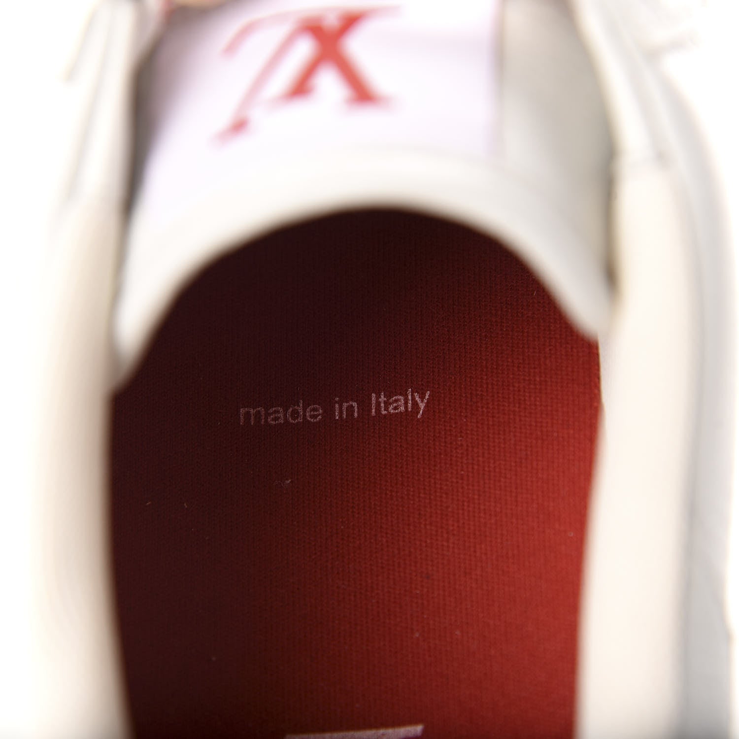 Louis Vuitton Calfskin Mens LV Trainer Sneaker 9.5 White 14 of 15