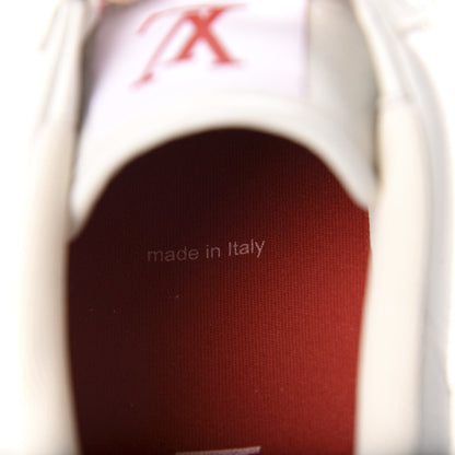 Louis Vuitton Calfskin Mens LV Trainer Sneaker 9.5 White 14 of 15