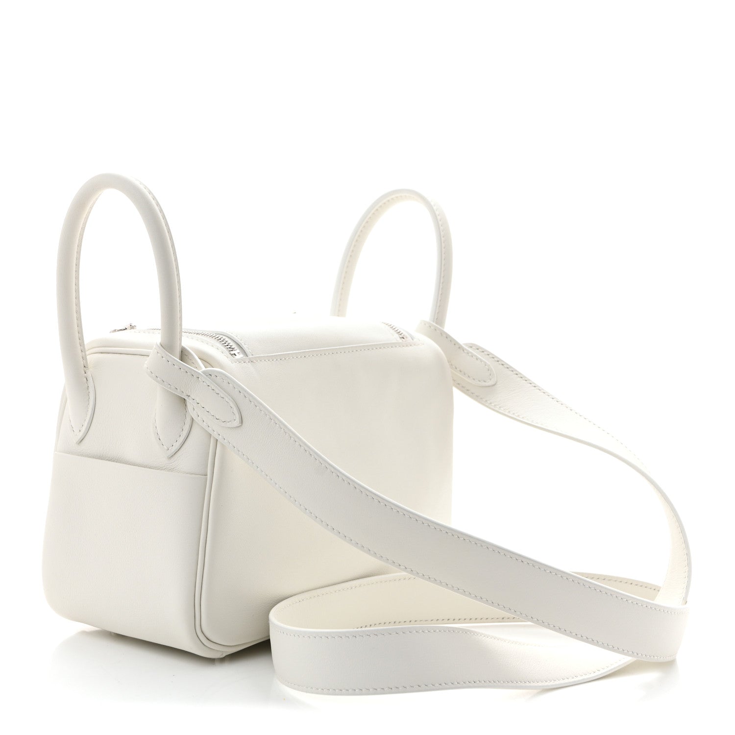 Hermes Swift Mini Lindy 20 White 3 of 10