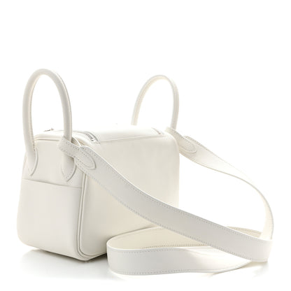 Hermes Swift Mini Lindy 20 White 3 of 10