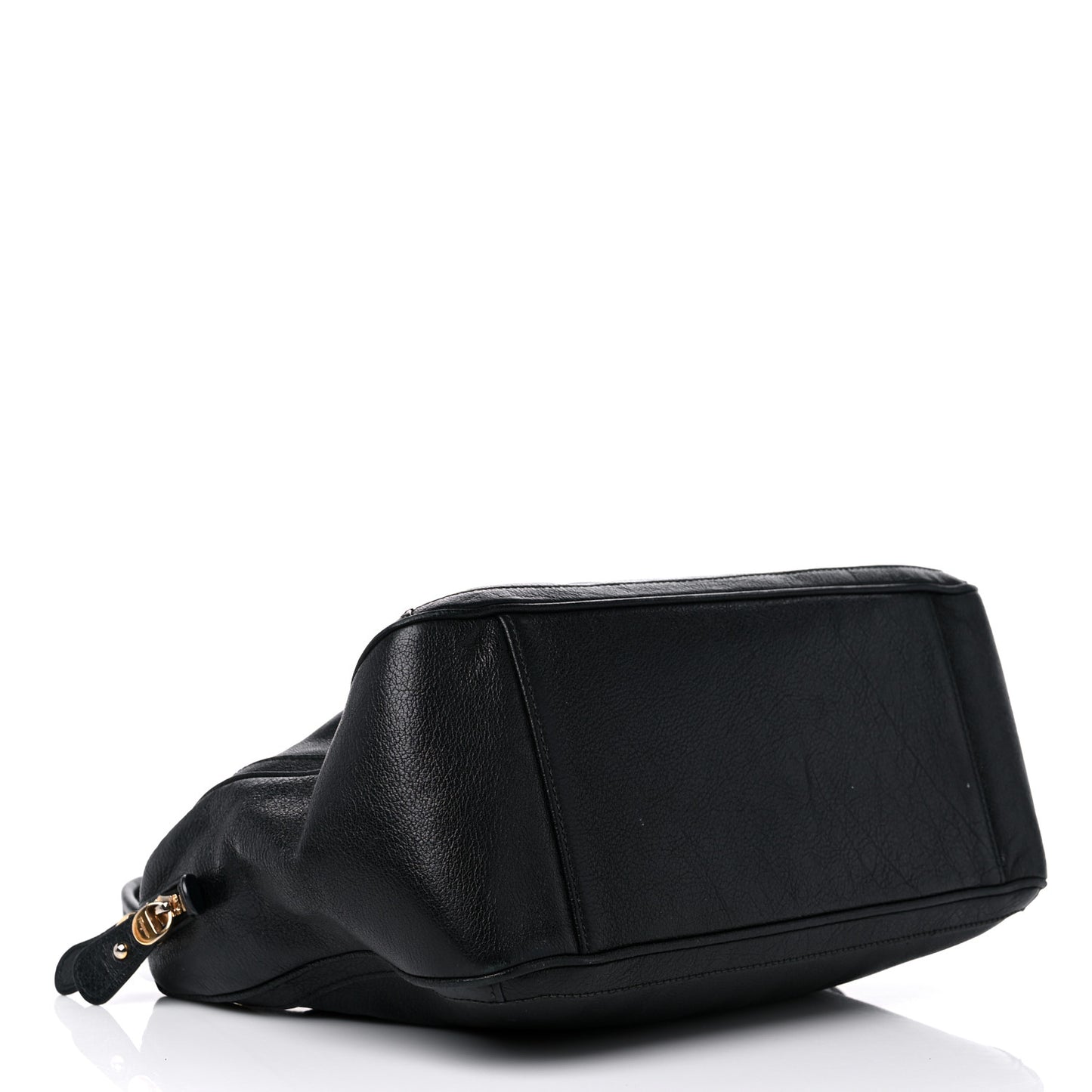 Calfskin Fanya Chain Tote Black