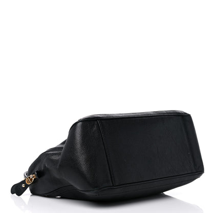Salvatore Ferragamo Calfskin Fanya Chain Tote Black 4 of 12