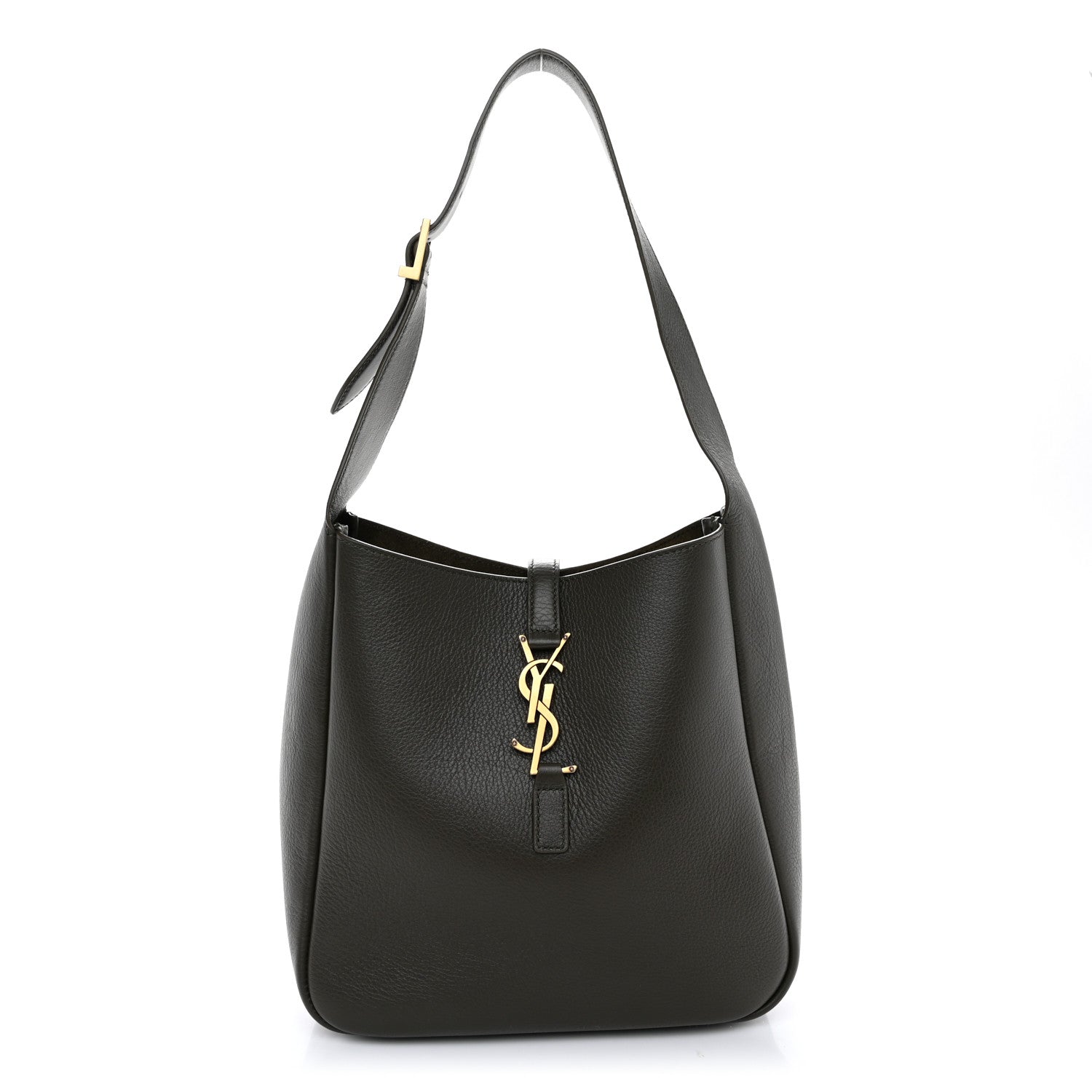 Saint Laurent Smooth Calfskin Small Le 5 A 7 Soft Hobo Light Musk 1 of 10