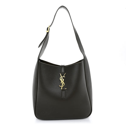 Saint Laurent Smooth Calfskin Small Le 5 A 7 Soft Hobo Light Musk 1 of 10