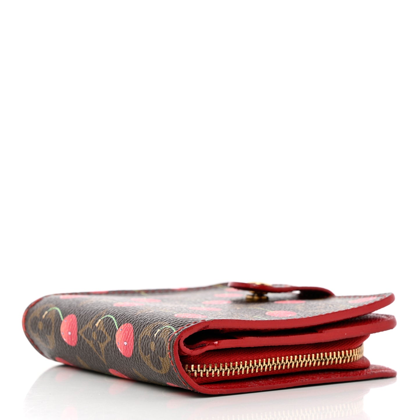 Monogram Cerises Compact Zippe Wallet