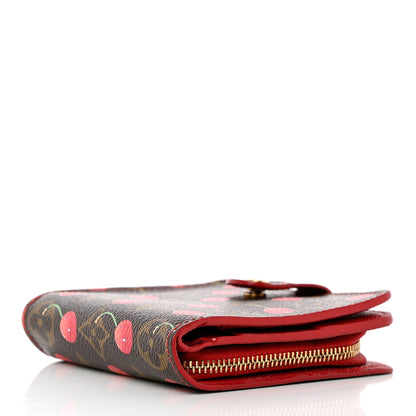 Louis Vuitton Monogram Cerises Compact Zippe Wallet 4 of 18