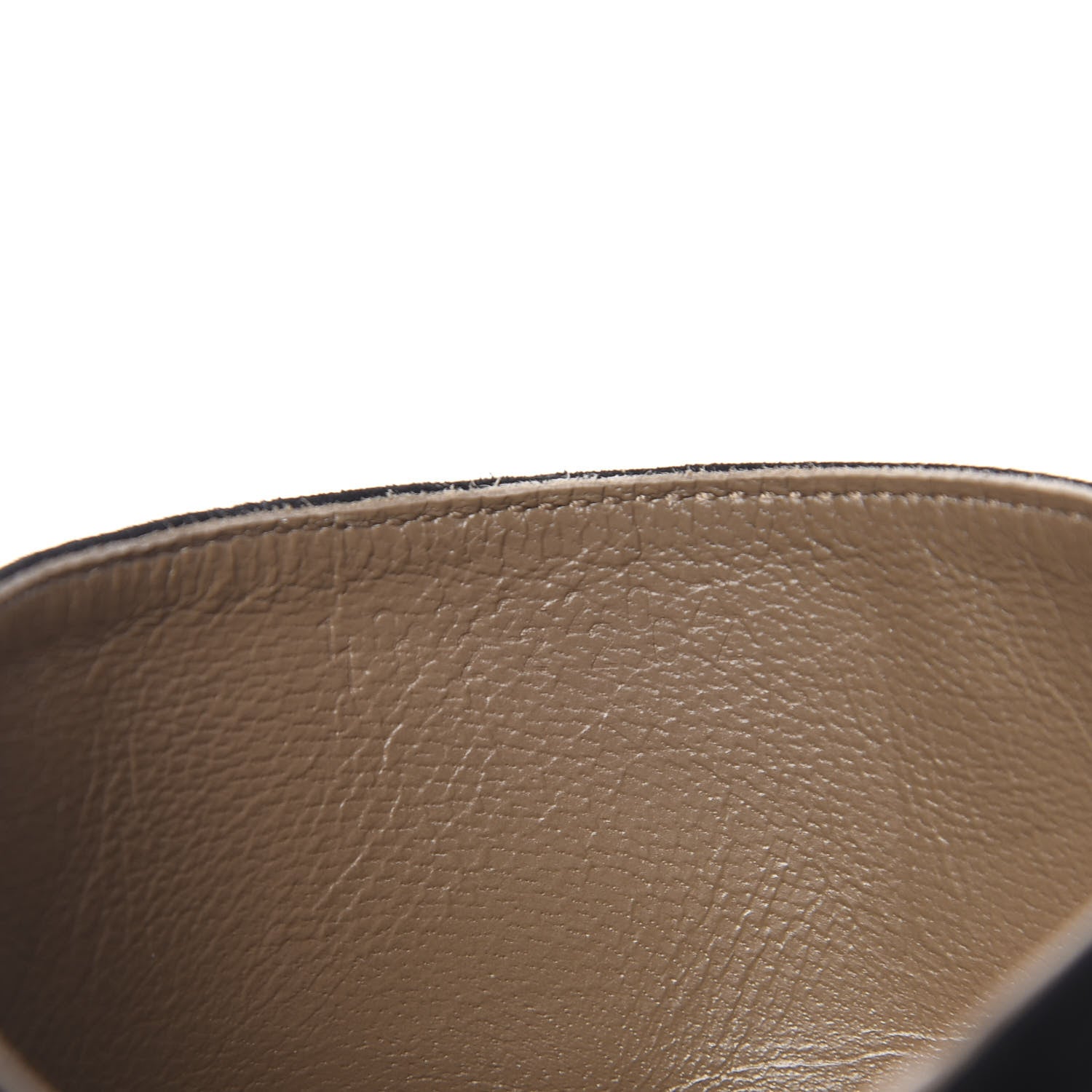 Hermes Suede Goatskin Womens Wedge Boot 39 Black 7 of 10