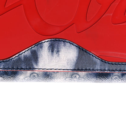 Christian Louboutin Metallic Calfskin Tie Dye Spikes East West Cabata Tote Multicolor 13 of 13
