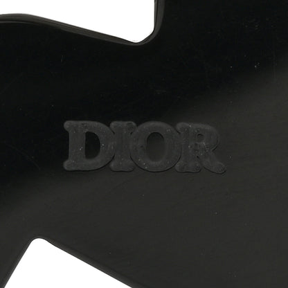 Christian Dior Crystal Pearl Tribales Lion Charm Earring Aged Gold Black 5 of 6