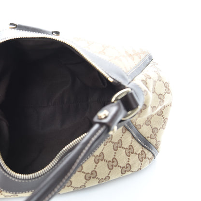 Gucci Monogram Medium D Gold Ring Hobo Dark Brown 5 of 12
