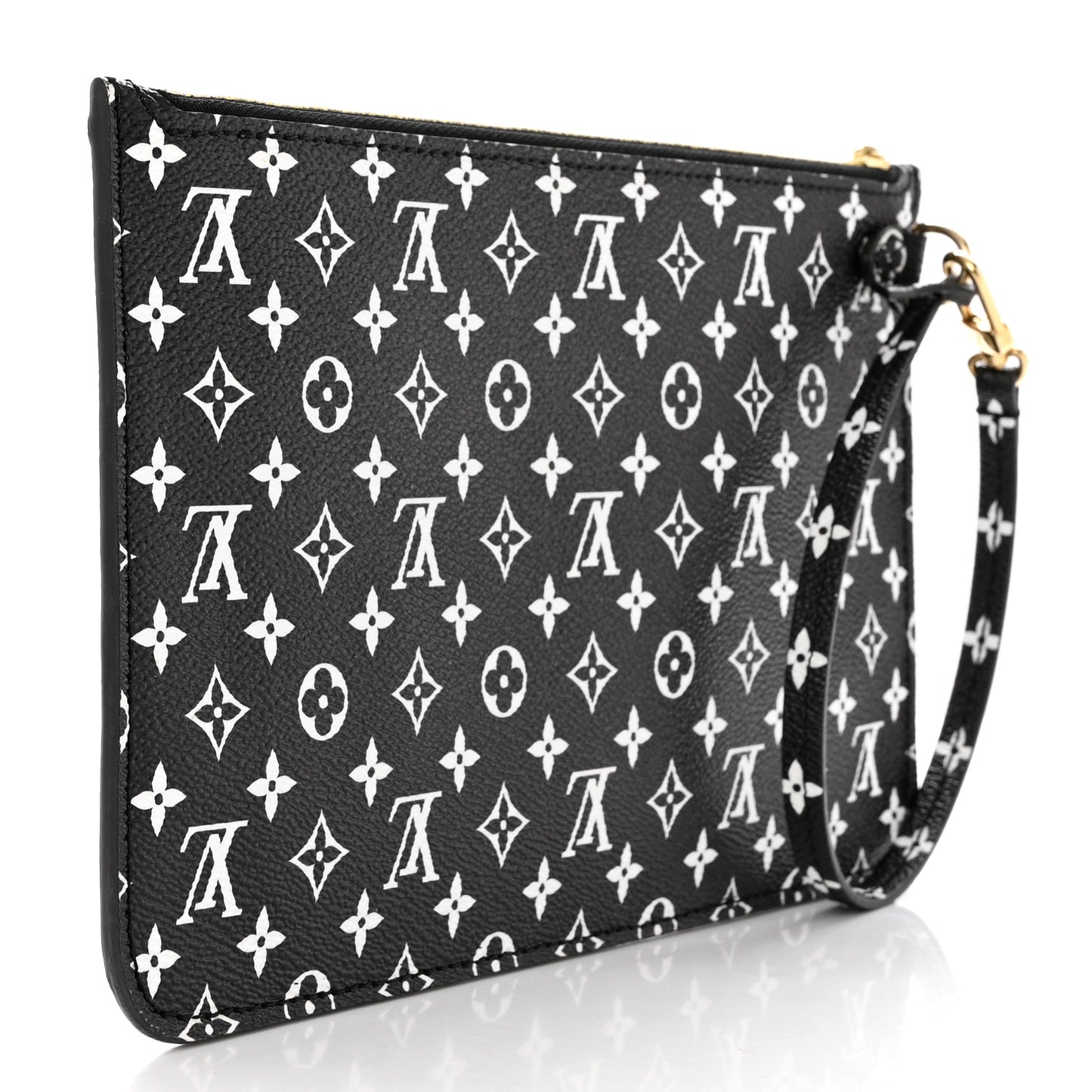 Monogram Giant Jungle Neverfull MM GM Pochette Black