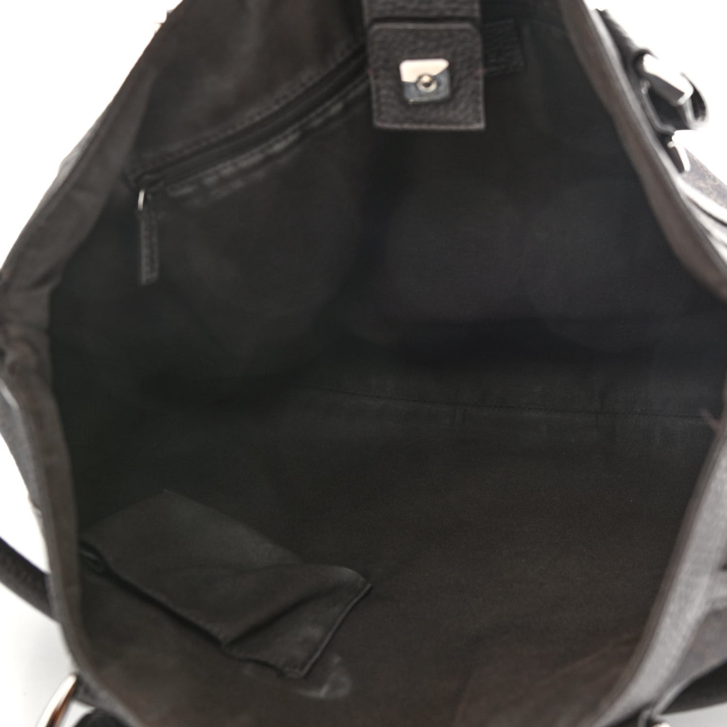 Monogram Medium Abbey Convertible Tote Dark Brown