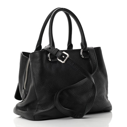 Prada Vitello Daino Tote Black 3 of 14