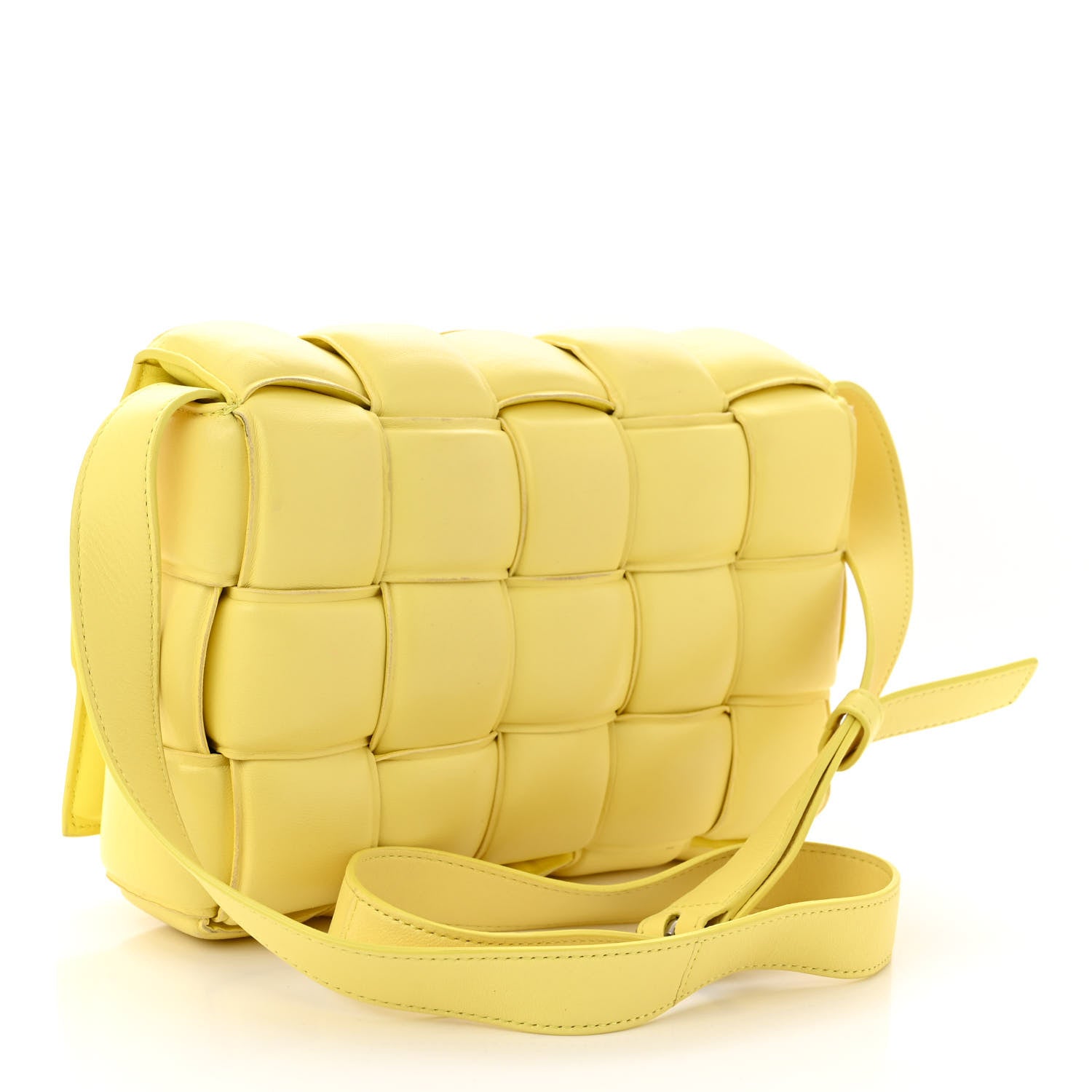 Bottega Veneta Nappa Maxi Intreccio Padded Cassette Crossbody Bag Sherbert 3 of 11