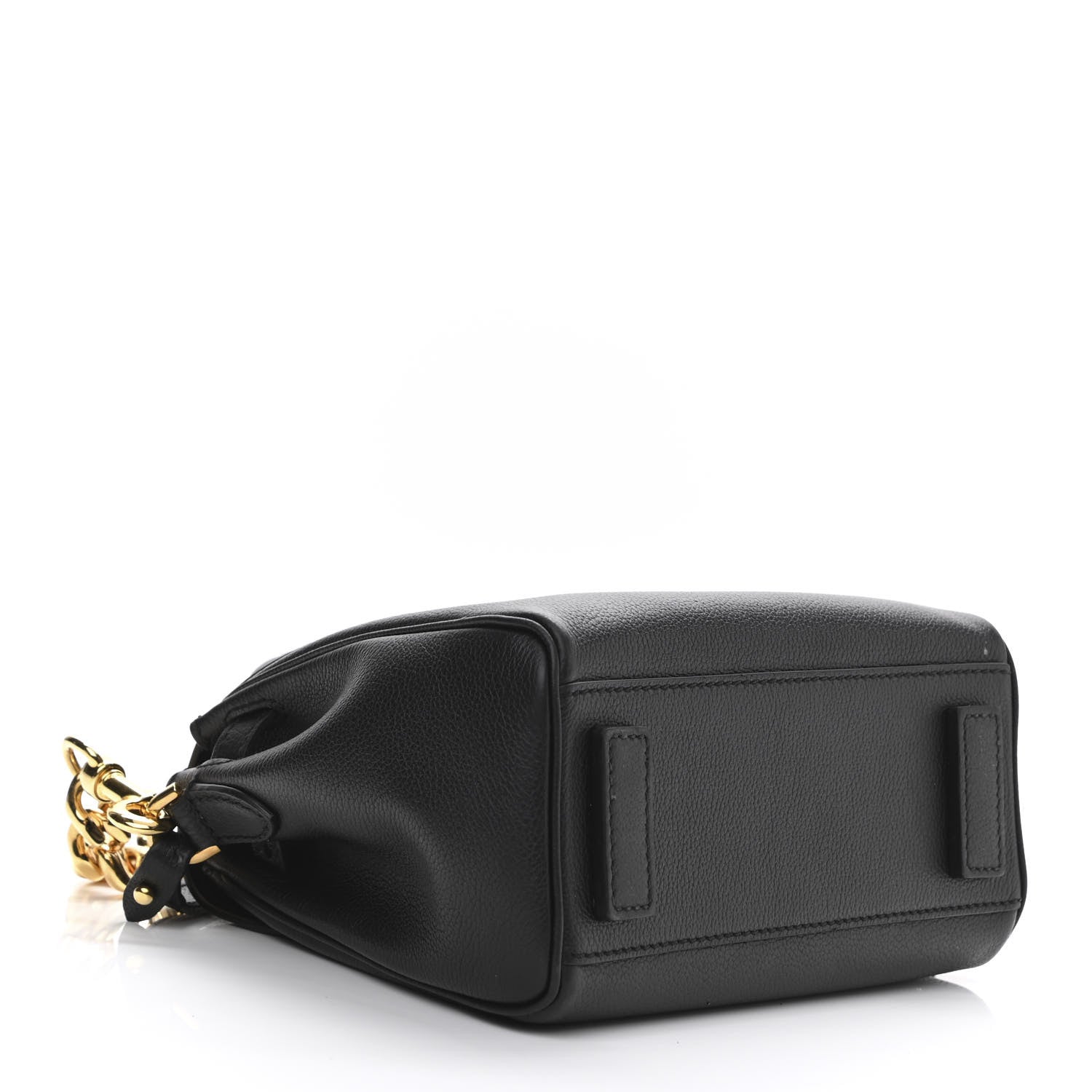 Versace Grained Calfskin Small La Medusa Top Handle Bag Black 4 of 11