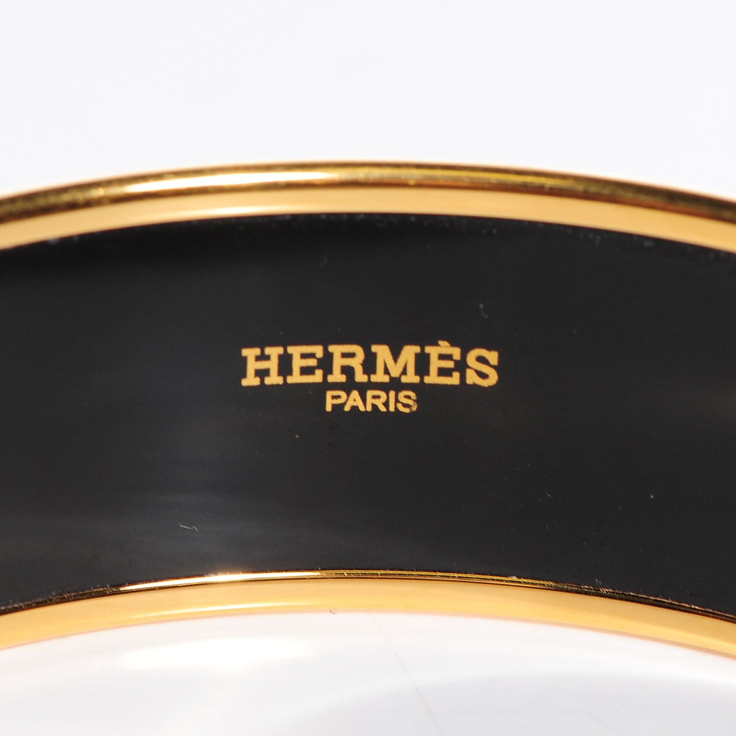 Hermes Enamel Printed Wide Quadrige Bracelet 70 3 of 5