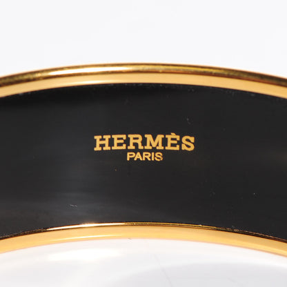 Hermes Enamel Printed Wide Quadrige Bracelet 70 3 of 5