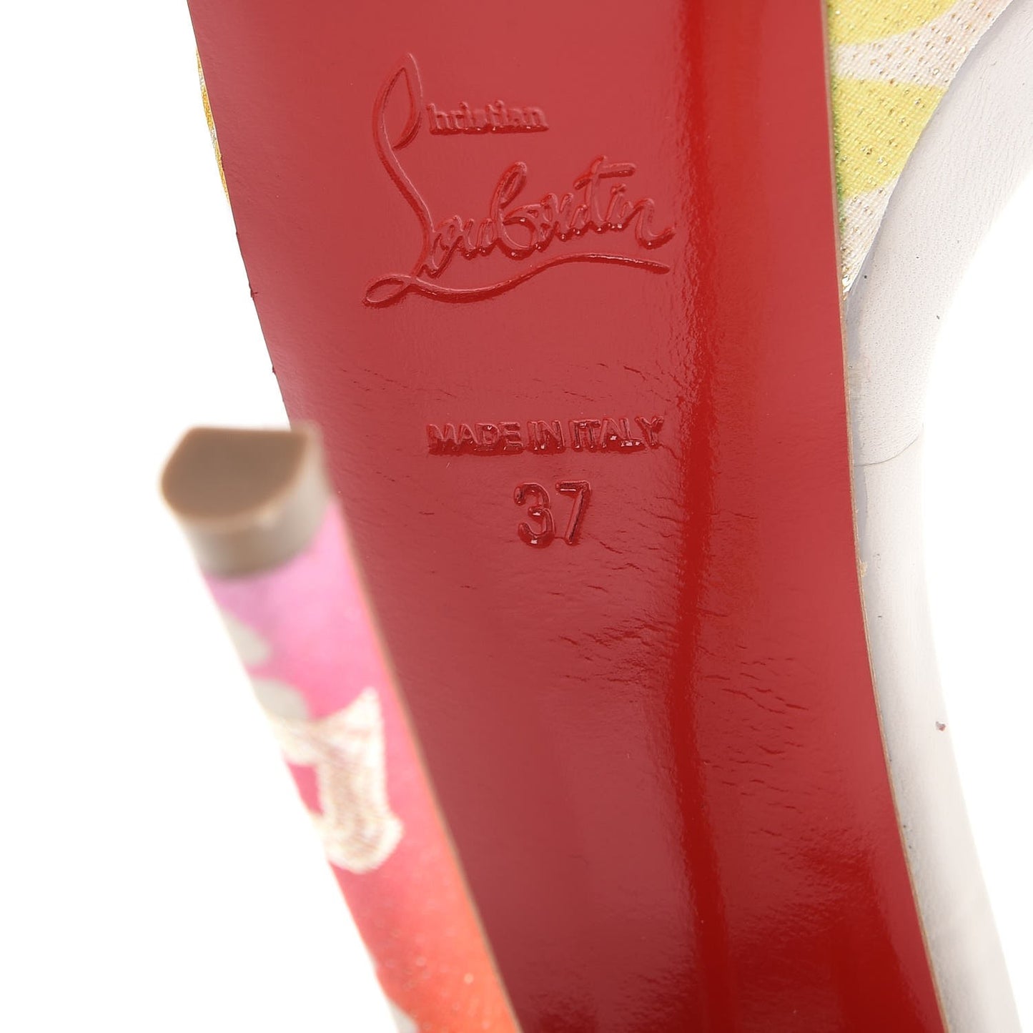 PVC Specchio Tissu Kyoto Fictoire 150 Platform Pumps 37 Multicolor