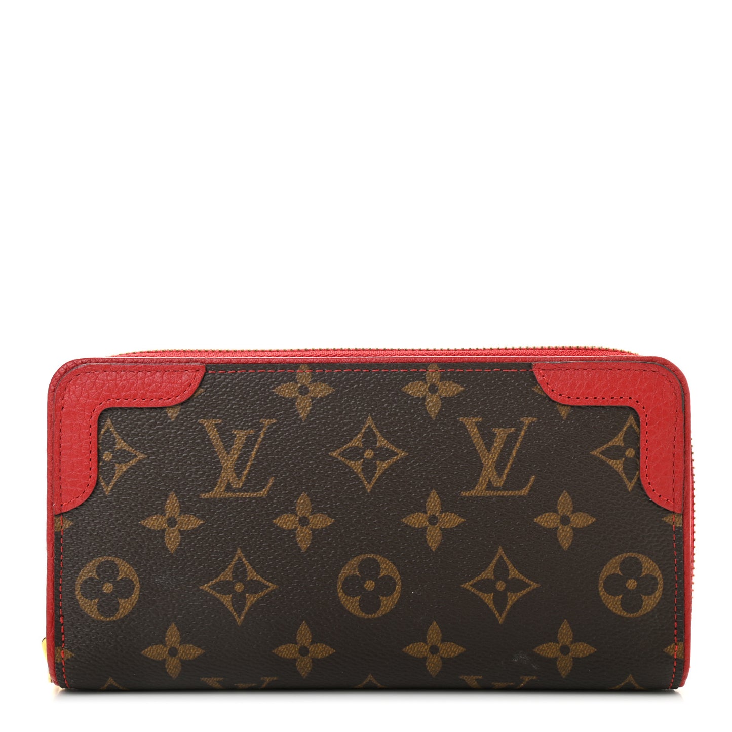 Monogram Retiro Zippy Wallet Cherry