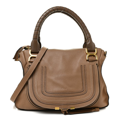 Chloe Calfskin Medium Marcie Satchel Nut 1 of 14