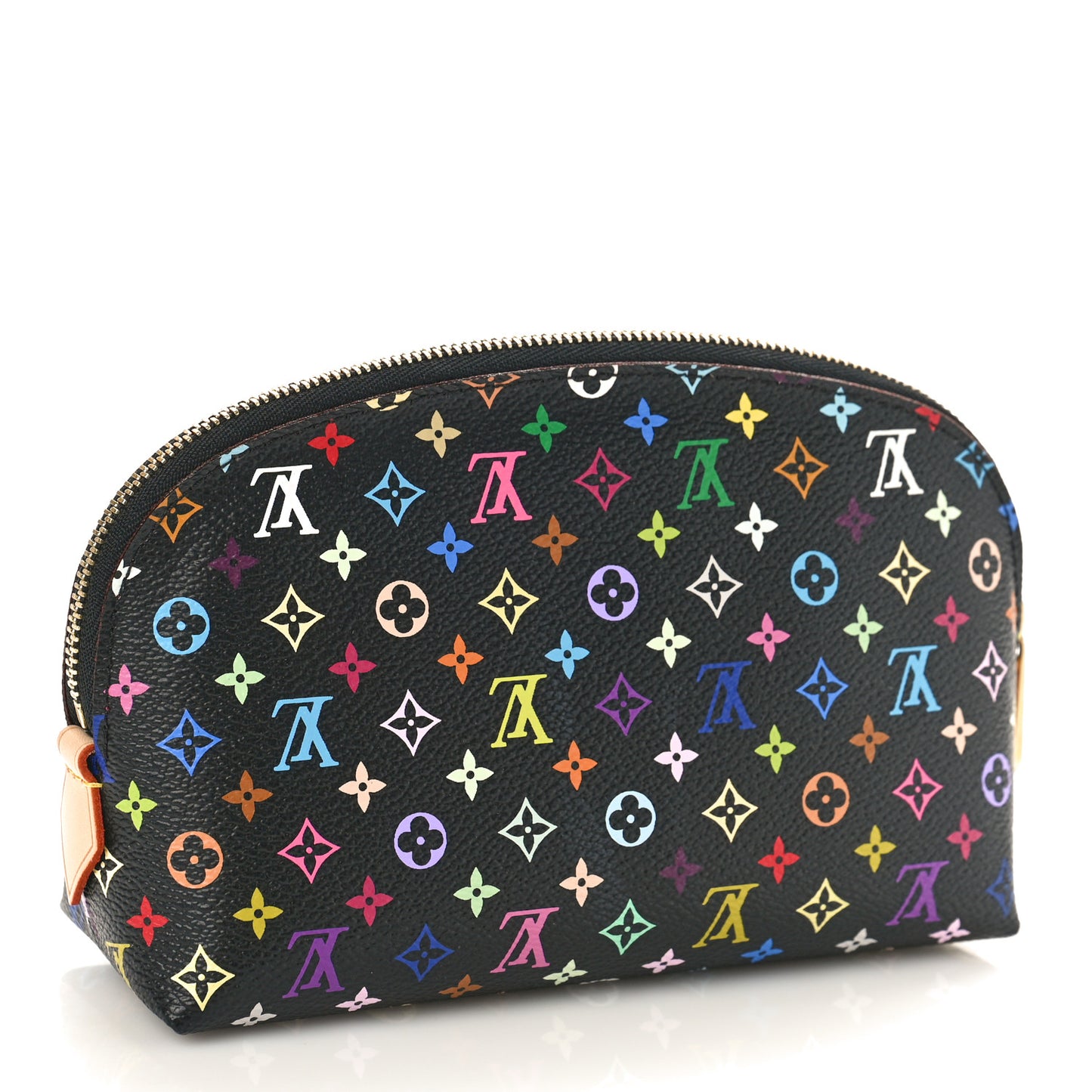 Monogram Multicolor Cosmetic Pouch Black Grenade