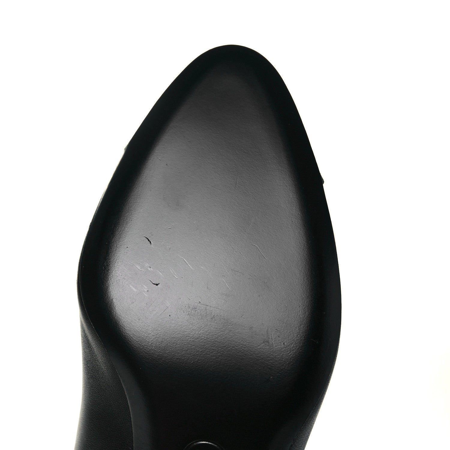 Chanel Lambskin Grosgrain Cap Toe CC Pumps 39.5 Black 9 of 9