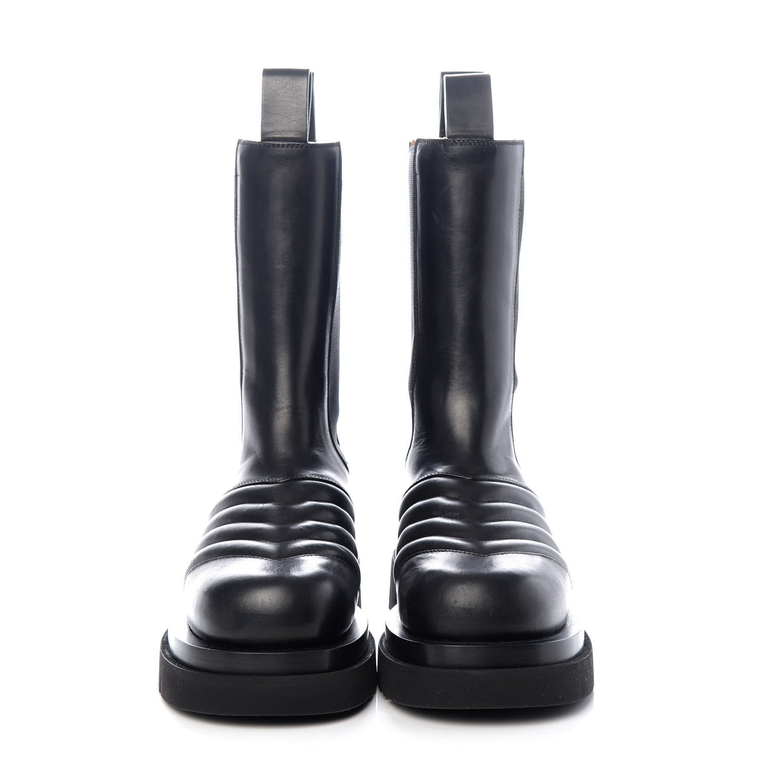 Bottega Veneta Calfskin Chelsea Boots 38 Black 2 of 10