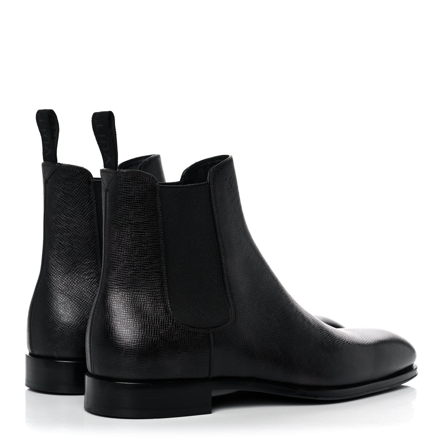Taiga Mens LV Vendome Chelsea Boots 9.5 Black