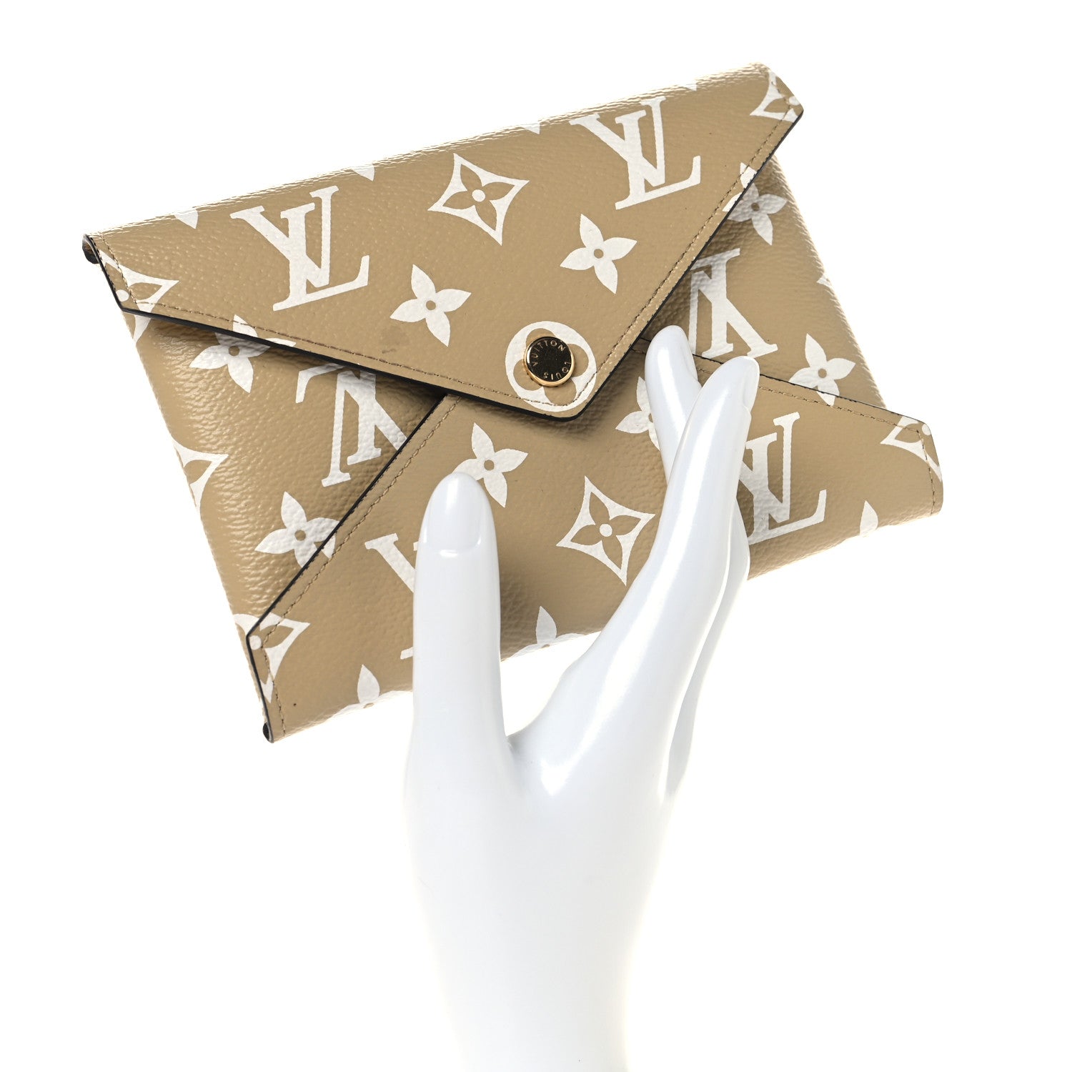 Louis Vuitton Monogram Giant Medium Kirigami Pochette Insert Beige 2 of 6