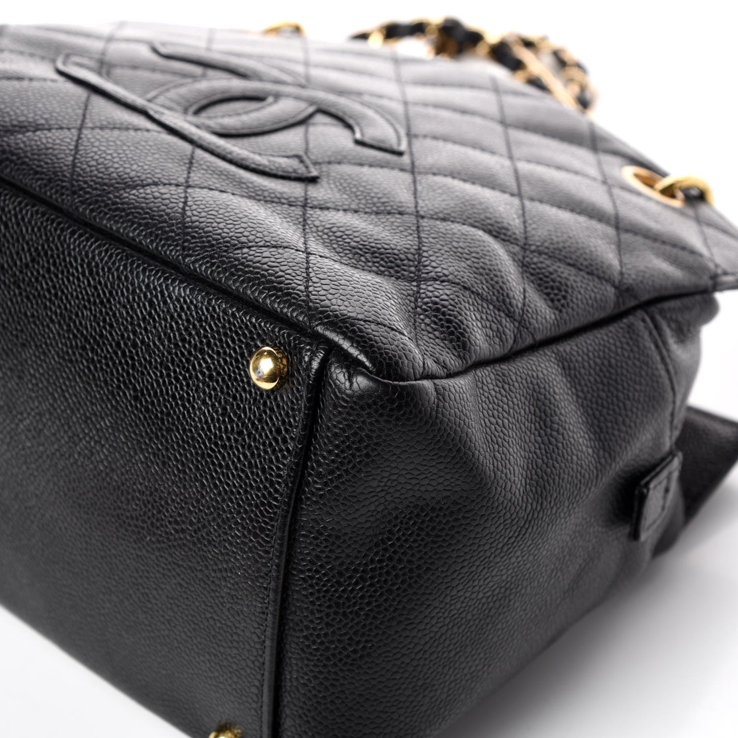 Chanel Caviar Quilted Petit Timeless Tote PTT Black 10 of 13