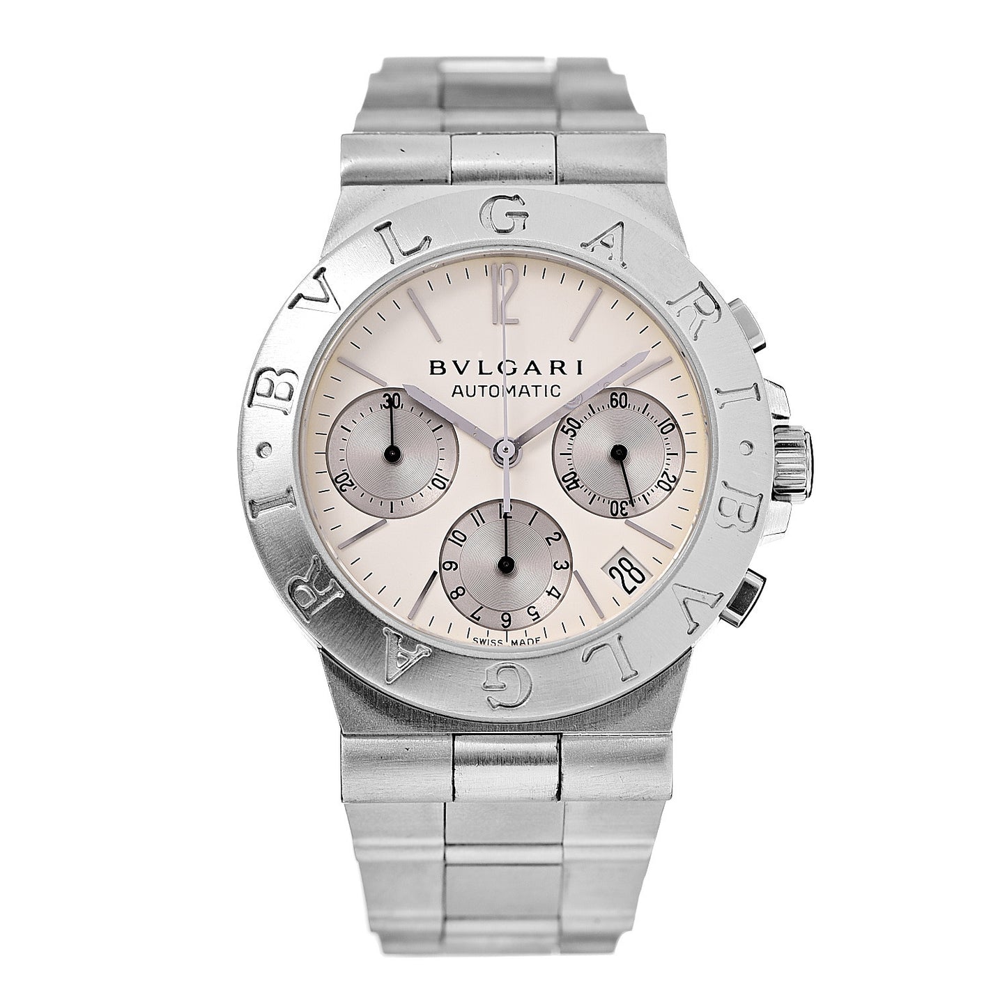 Stainless Steel 35mm Diagono Chronograph Automatic Watch
