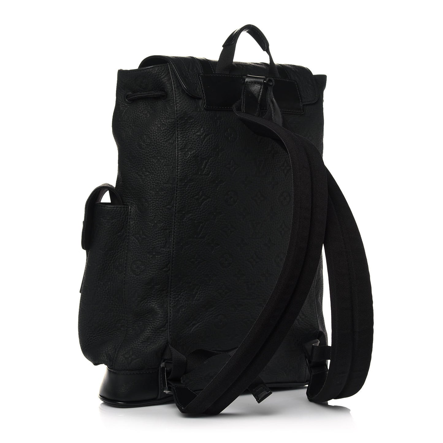 Taurillon Monogram Christopher MM Backpack Black